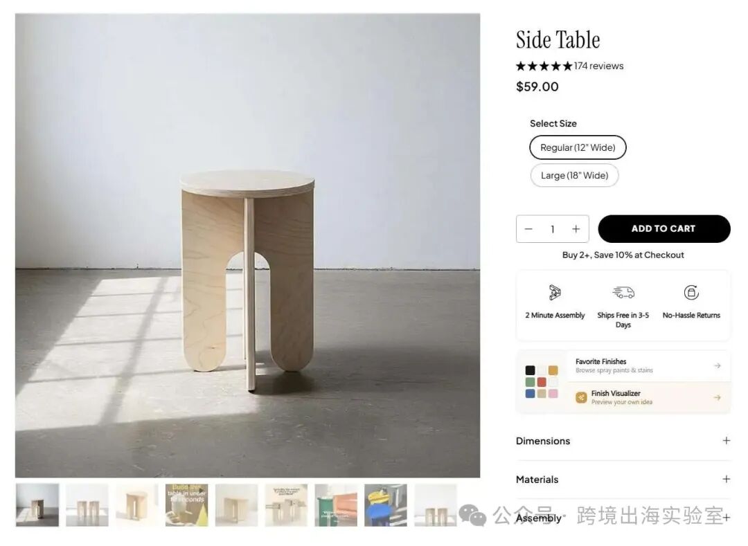 图片 “未完成”才是最高级的设计,一个 $75 的凳子,凭什么让老外买回来自己上色??